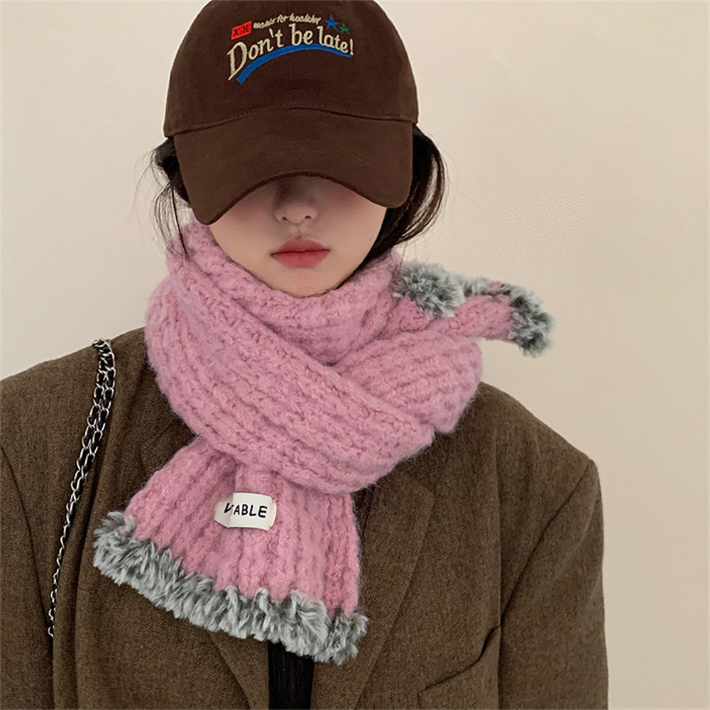Winter Clothing Accessories - Thickened Warm Tassel Scarf Women's Comfortable
