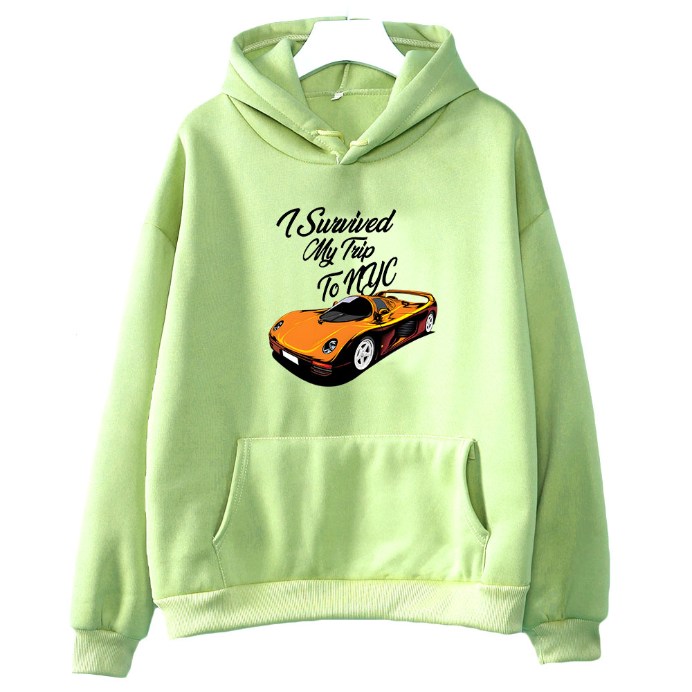 Winter Clothing Nyc - Sudaderas Harajuku Kawaii Hooded I Survived