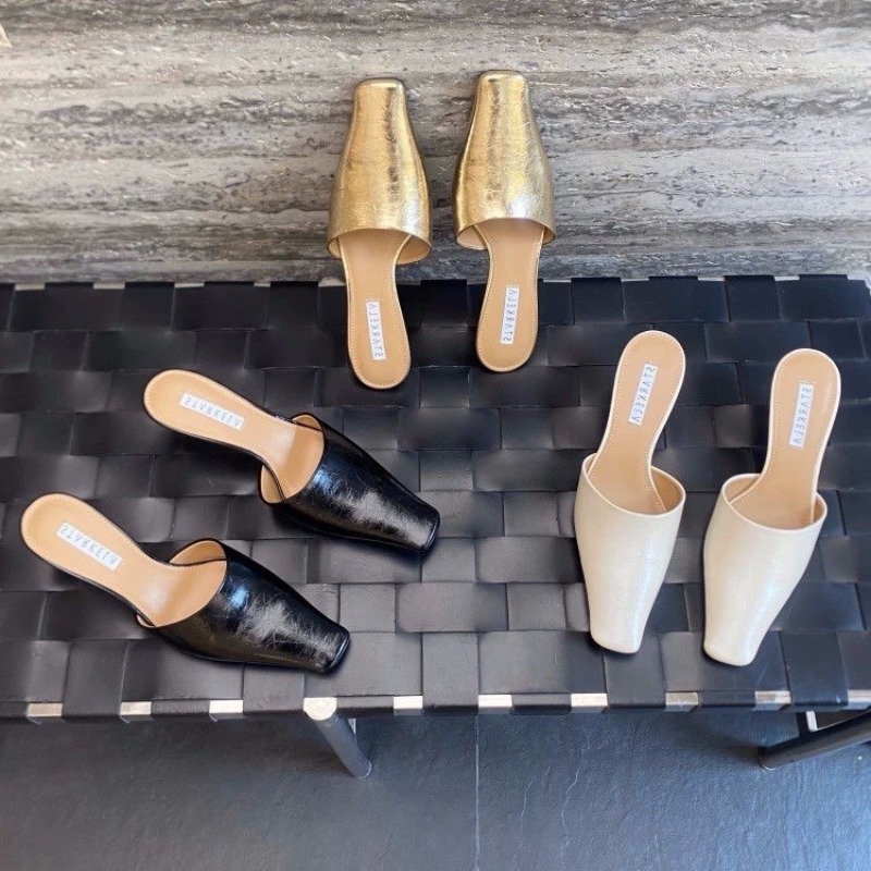 Winter Clothing For Women - New Style Square Toe Slippers Women