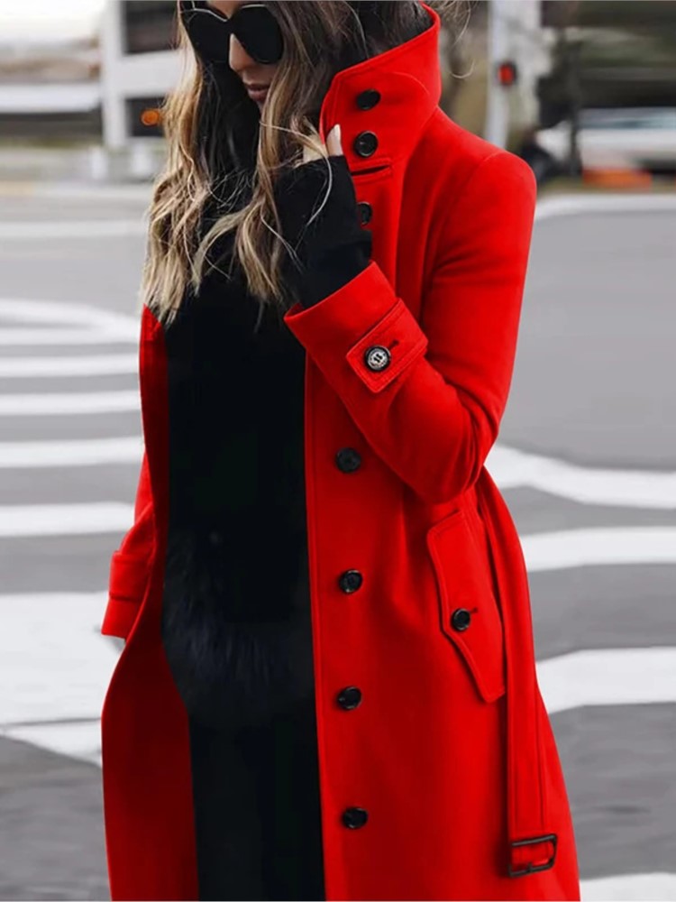 Winter Clothing For Kids - Women's New Woolen Coat Outerwears Autumn