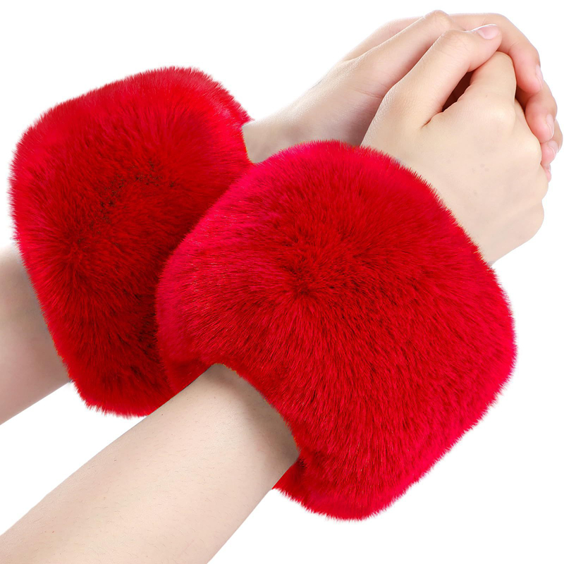 Winter Warm Plush Short Wrist  - Winter Clothing Accessories incelemesi ve fiyatı