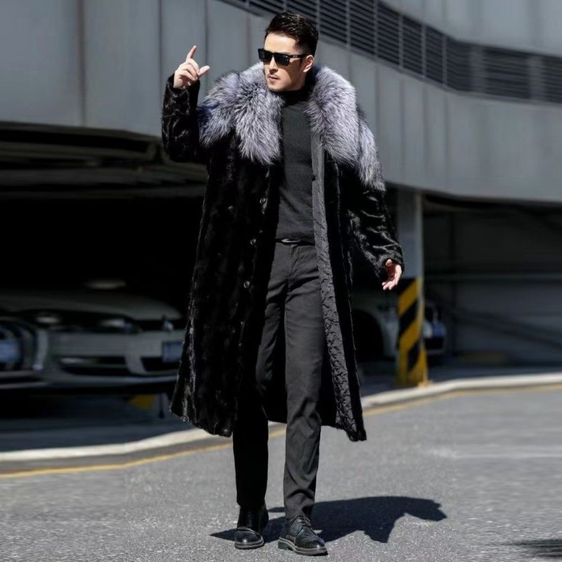 Men's Faux Mink Coat Winter Lo - Winter Clothing Brand incelemesi ve fiyatı