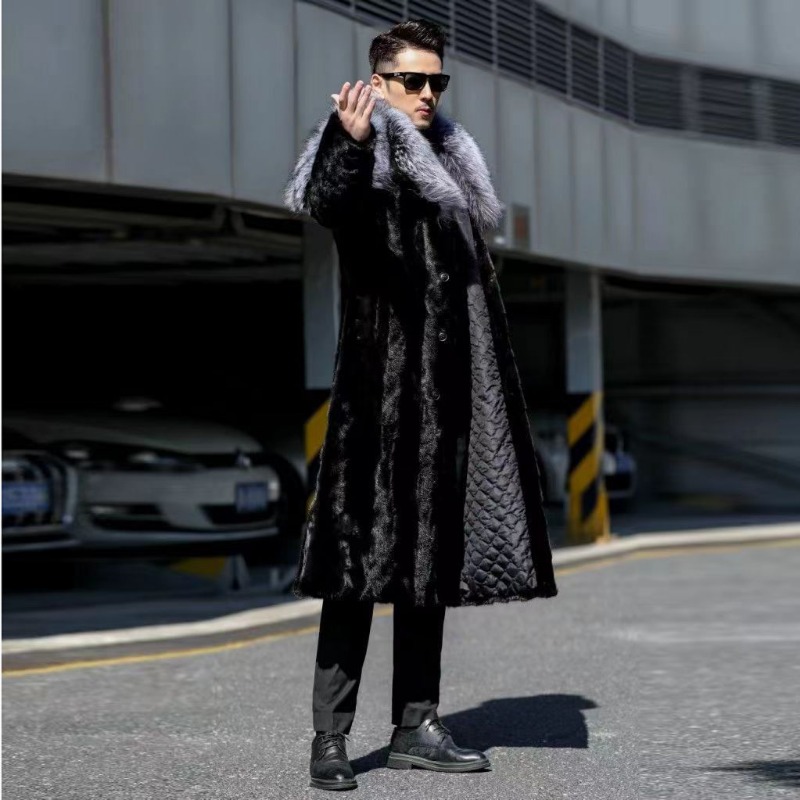 Men's Faux Mink Coat Winter Lo - Winter Clothing Brand incelemesi ve fiyatı