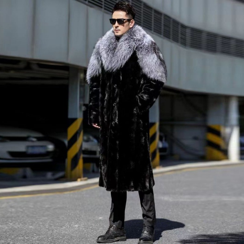 Men's Faux Mink Coat Winter Lo - Winter Clothing Brand incelemesi ve fiyatı