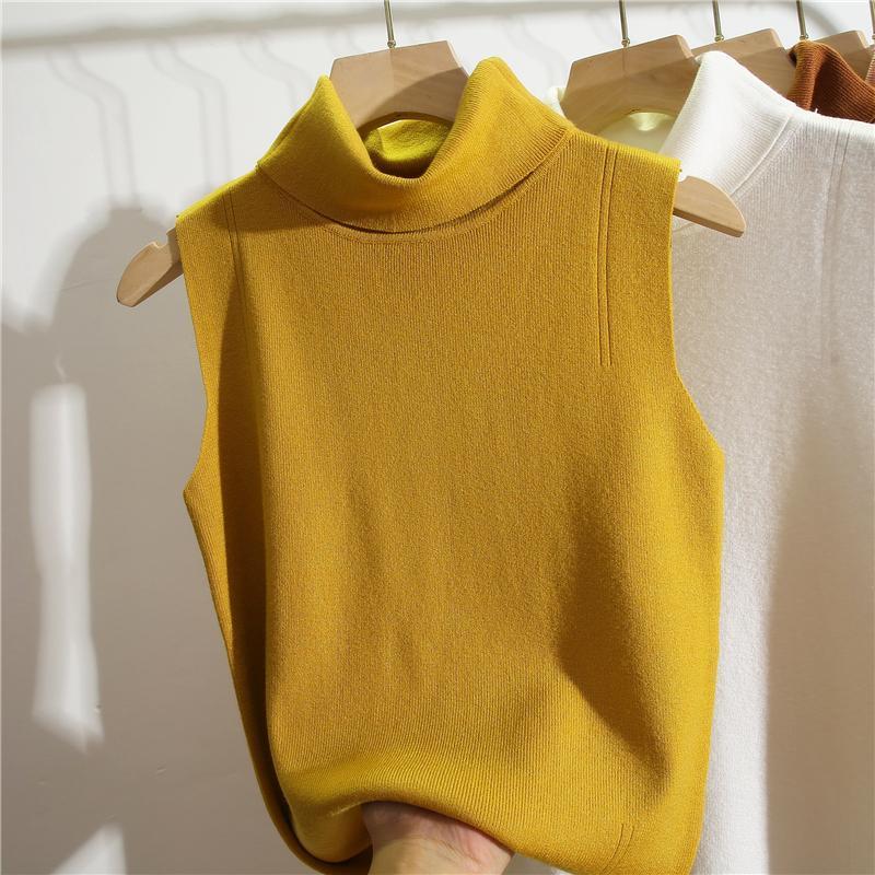 Turtleneck Sleeveless Slim Fit - Winter Clothing Essential incelemesi ve fiyatı