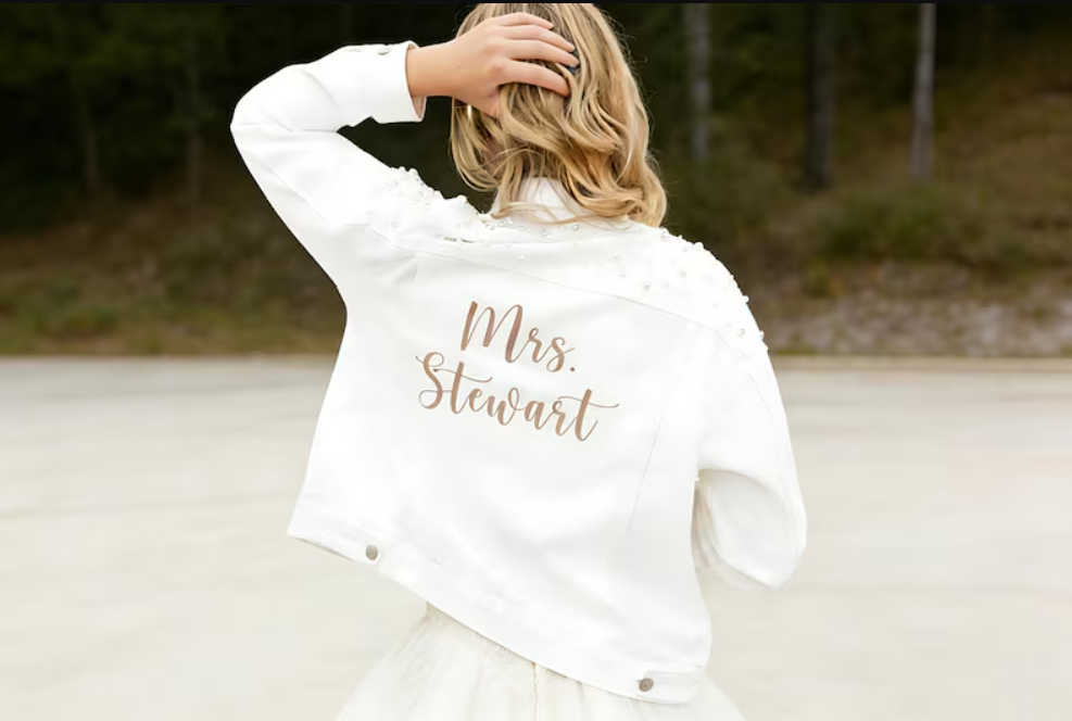 Custom Embroidered Bride Denim - Winter Clothing For Sale incelemesi ve fiyatı