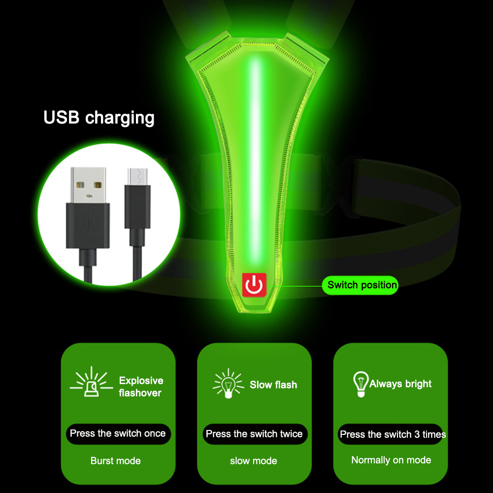 LED Running Vest USB Rechargea - Winter Clothing For Kids incelemesi ve fiyatı
