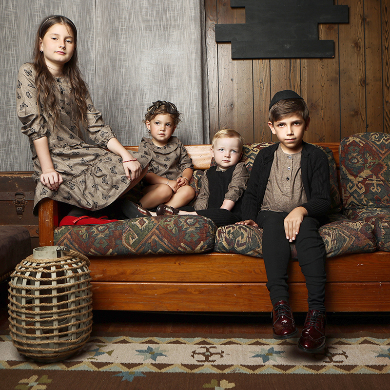 AA AW25 Printed Linen + Knit S - Winter Clothing For Kids incelemesi ve fiyatı