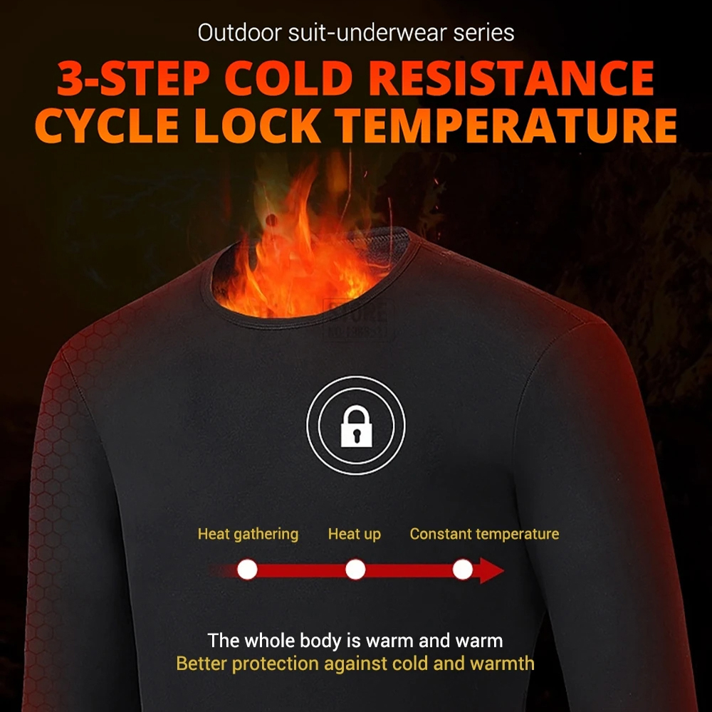 New 52 Areas Heated Underwear  - Winter Clothing Accessories incelemesi ve fiyatı