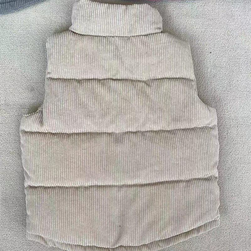 Kids Boys Girls Corduroy Vests - Winter Clothing For Kids incelemesi ve fiyatı