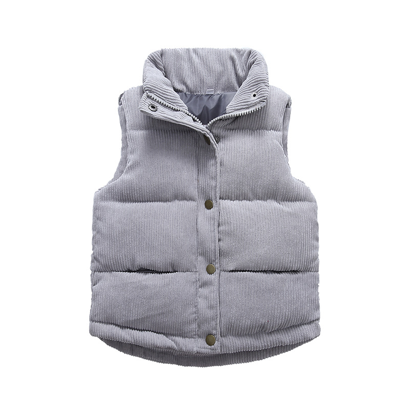 Kids Boys Girls Corduroy Vests - Winter Clothing For Kids incelemesi ve fiyatı