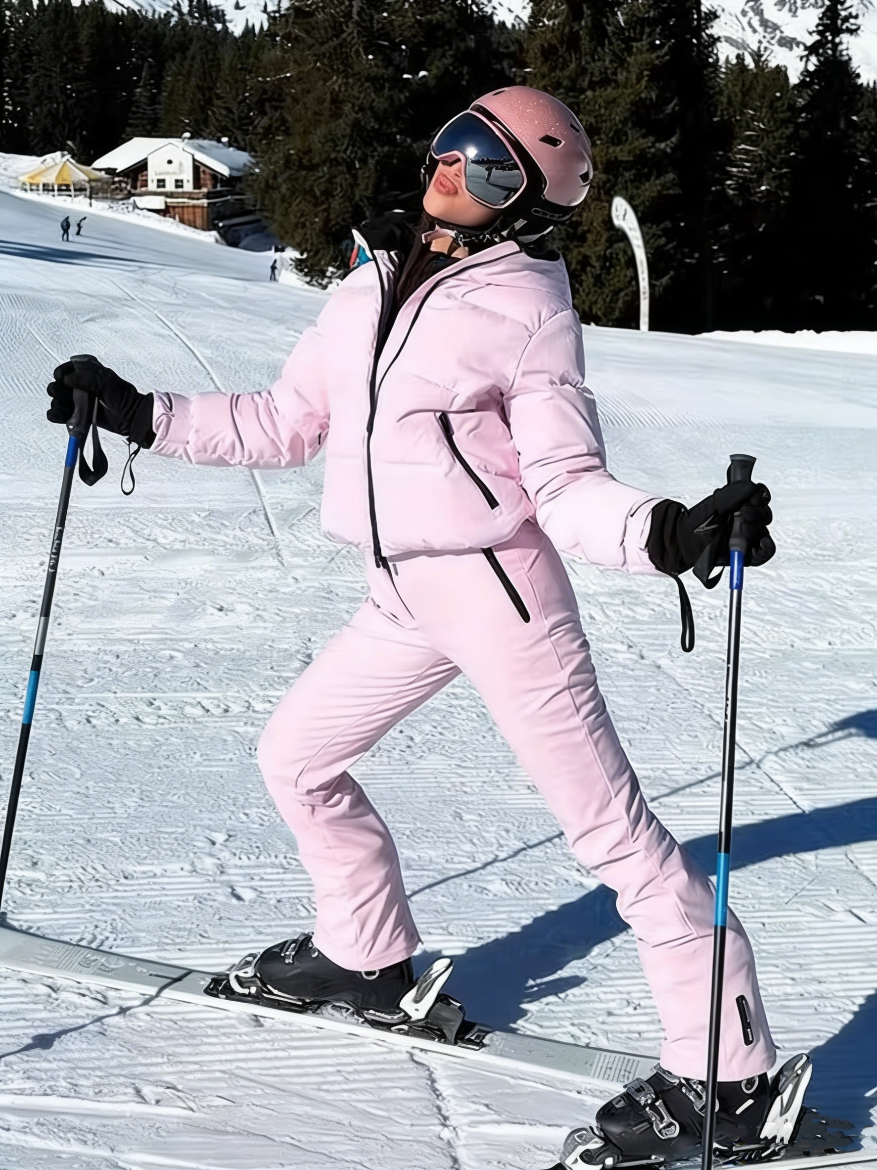 Winter Pink Thicken Warm Women - Winter Clothing For Women incelemesi ve fiyatı