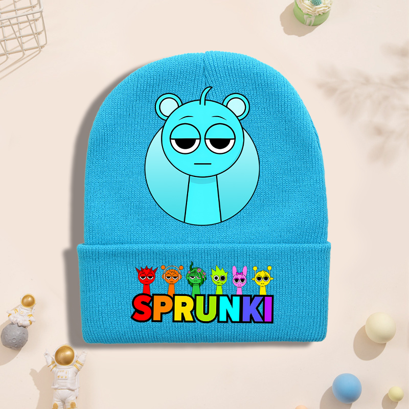 Sprunki Knitted Hat for Childr - Winter Clothing For Kids incelemesi ve fiyatı