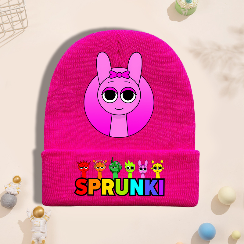 Sprunki Knitted Hat for Childr - Winter Clothing For Kids incelemesi ve fiyatı