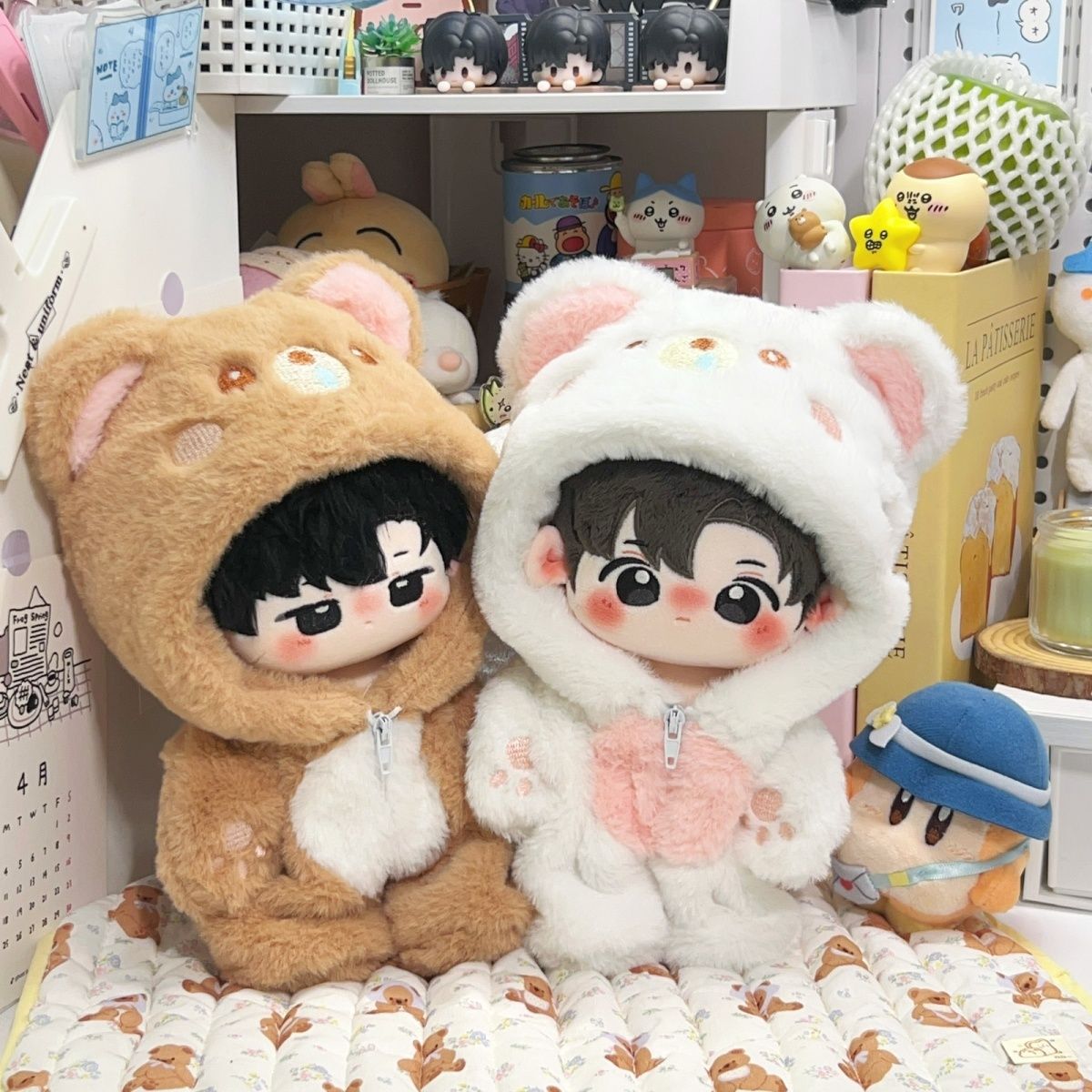 20cm Small Bear Doll Clothes C - Winter Clothing Accessories incelemesi ve fiyatı