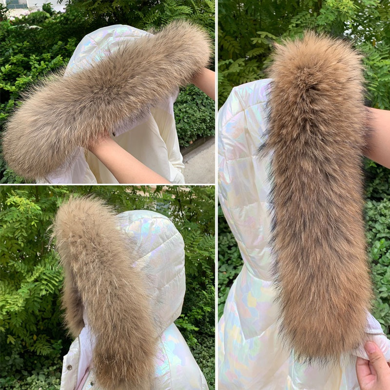 Real Fur Collar for Coat Parka - Winter Clothing For Sale incelemesi ve fiyatı