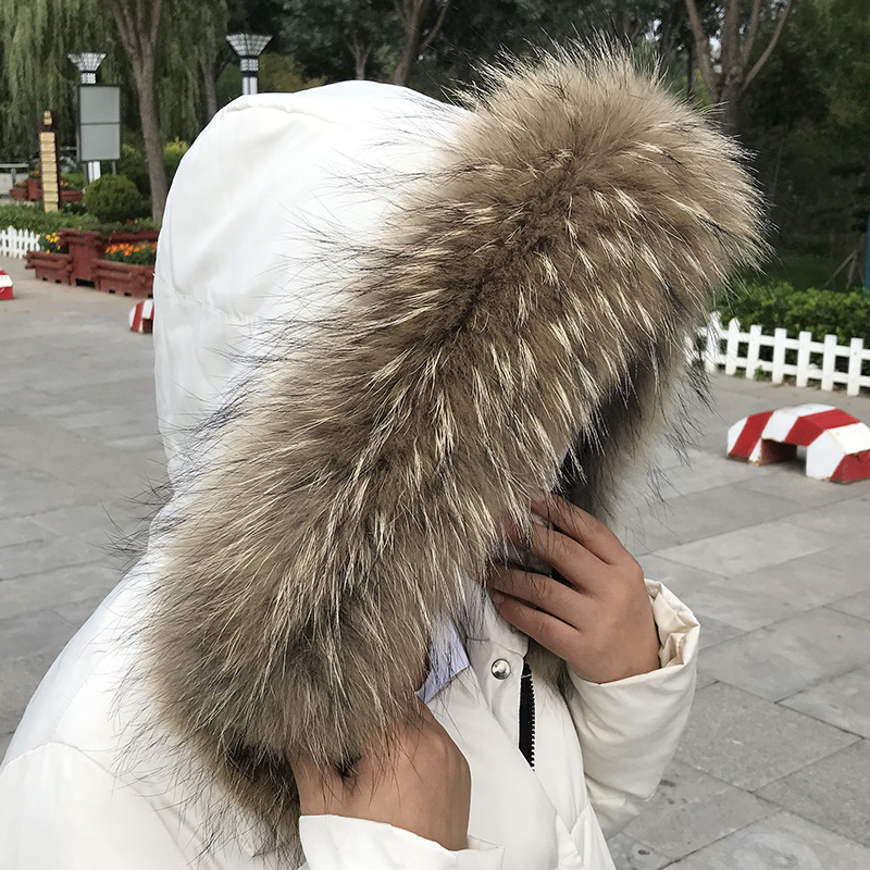 Real Fur Collar for Coat Parka - Winter Clothing For Sale incelemesi ve fiyatı