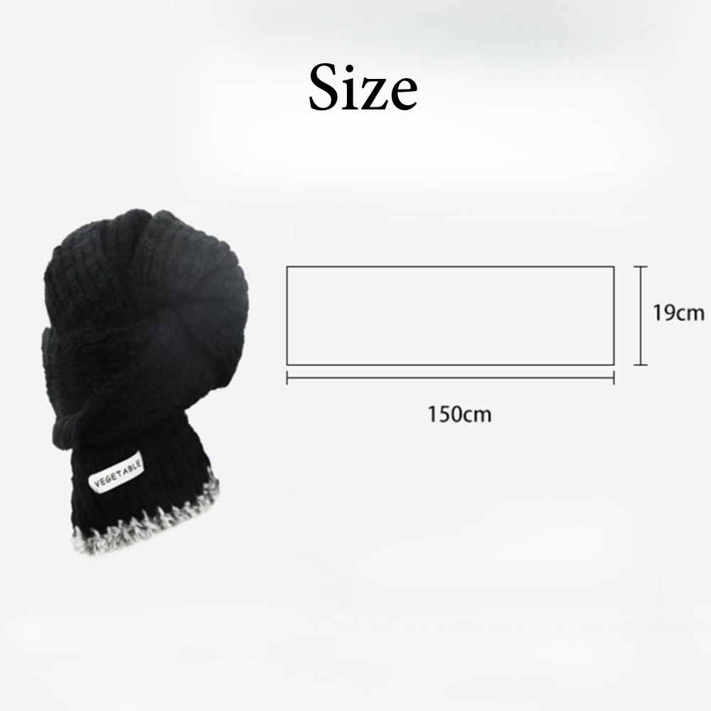 Thickened Warm Tassel Scarf Wo - Winter Clothing Accessories incelemesi ve fiyatı