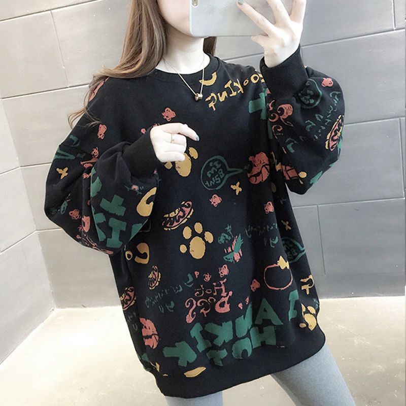 Casual Printed Loose Women's S - Winter Clothing Essential incelemesi ve fiyatı