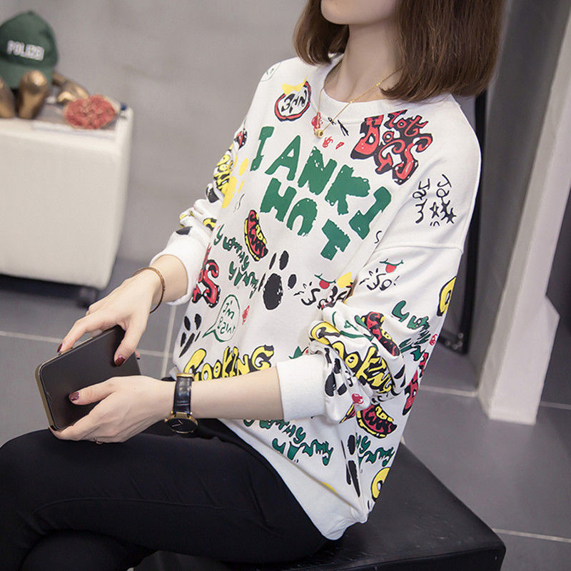 Casual Printed Loose Women's S - Winter Clothing Essential incelemesi ve fiyatı