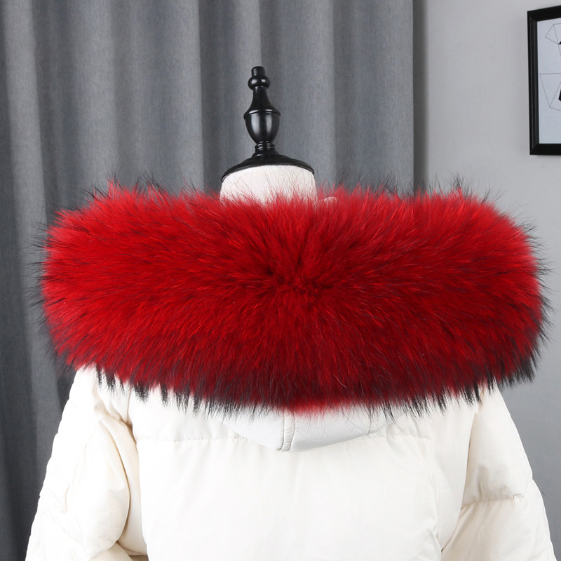 100% Real Fur Collar Coat Wint - Winter Clothing For Sale incelemesi ve fiyatı