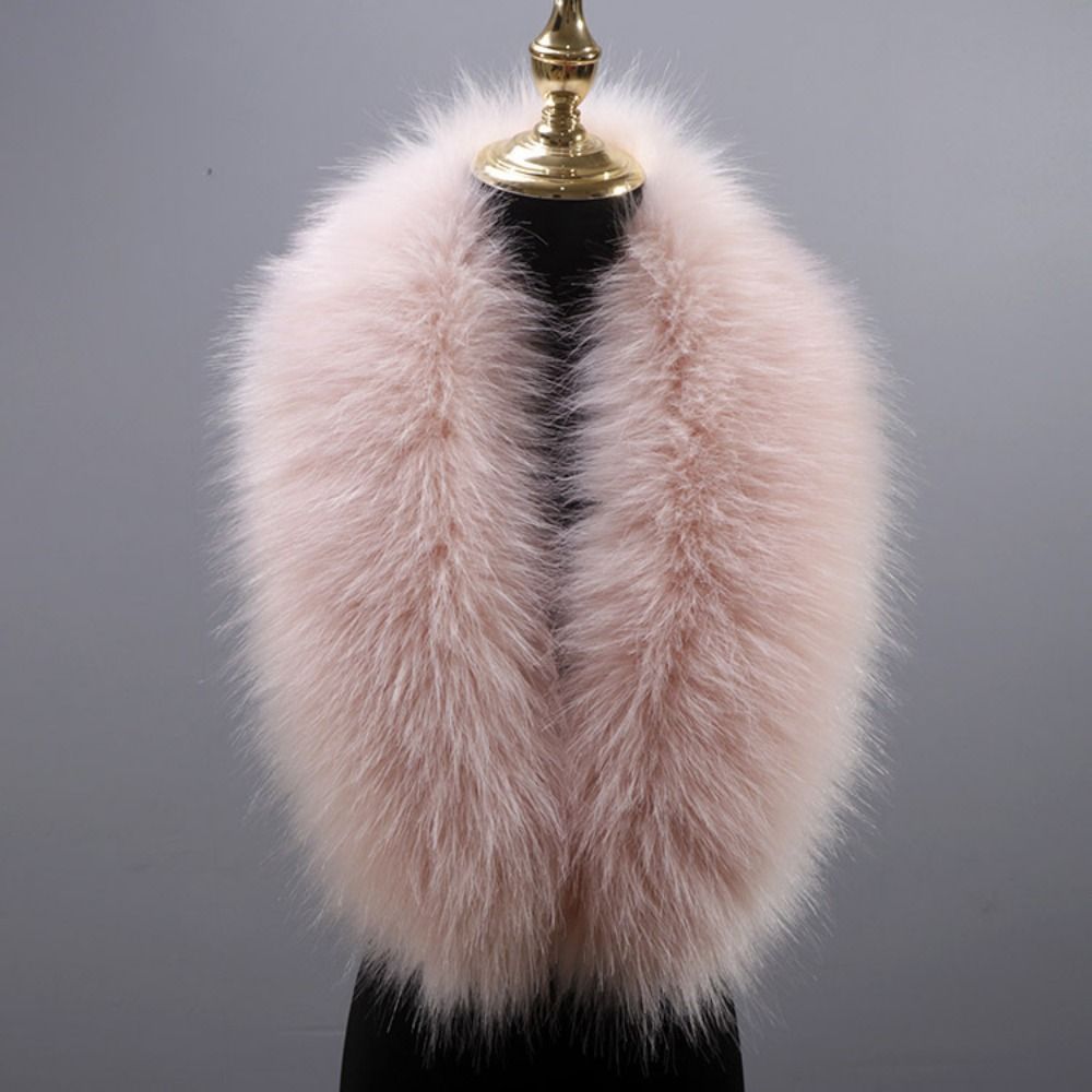 New 80cm Large Faux Fur Collar - Winter Clothing For Sale incelemesi ve fiyatı