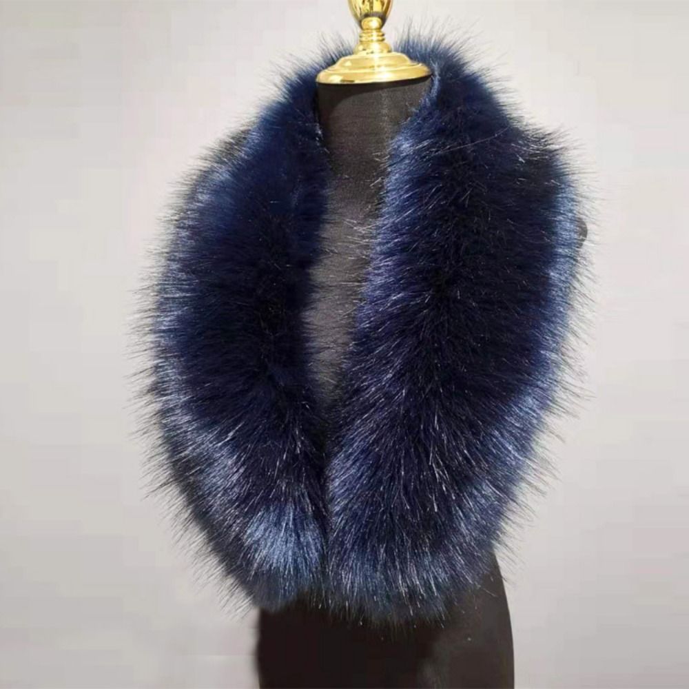 New 80cm Large Faux Fur Collar - Winter Clothing For Sale incelemesi ve fiyatı