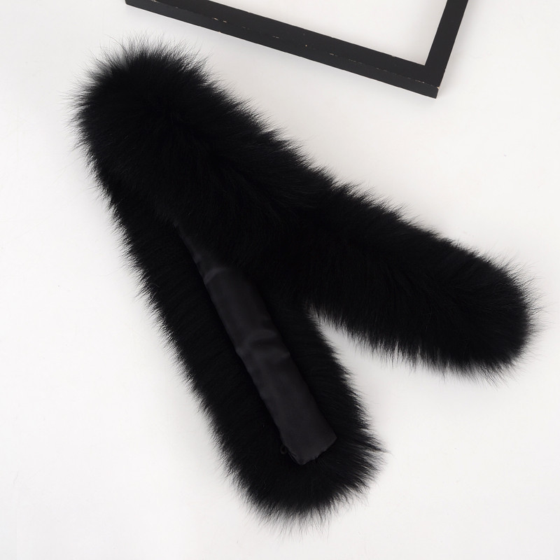 2024 winter new fox fur collar - Winter Clothing Accessories incelemesi ve fiyatı
