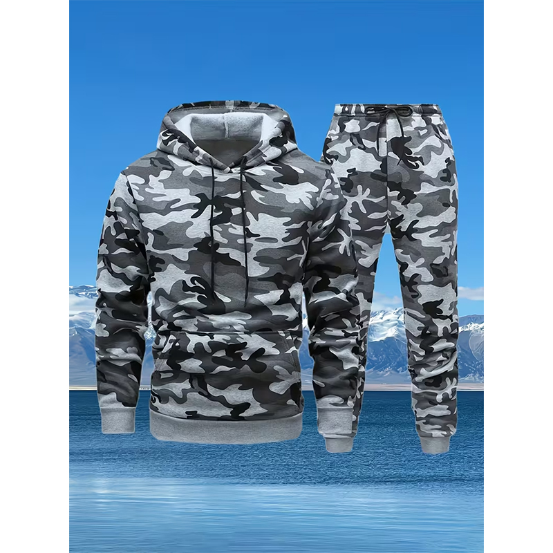 Autumn Camouflage 3D Print Hoo - Winter Clothing For Women incelemesi ve fiyatı
