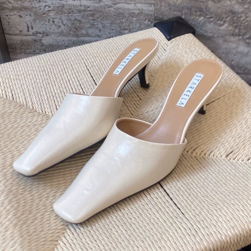 New Style Square Toe Slippers  - Winter Clothing For Women incelemesi ve fiyatı