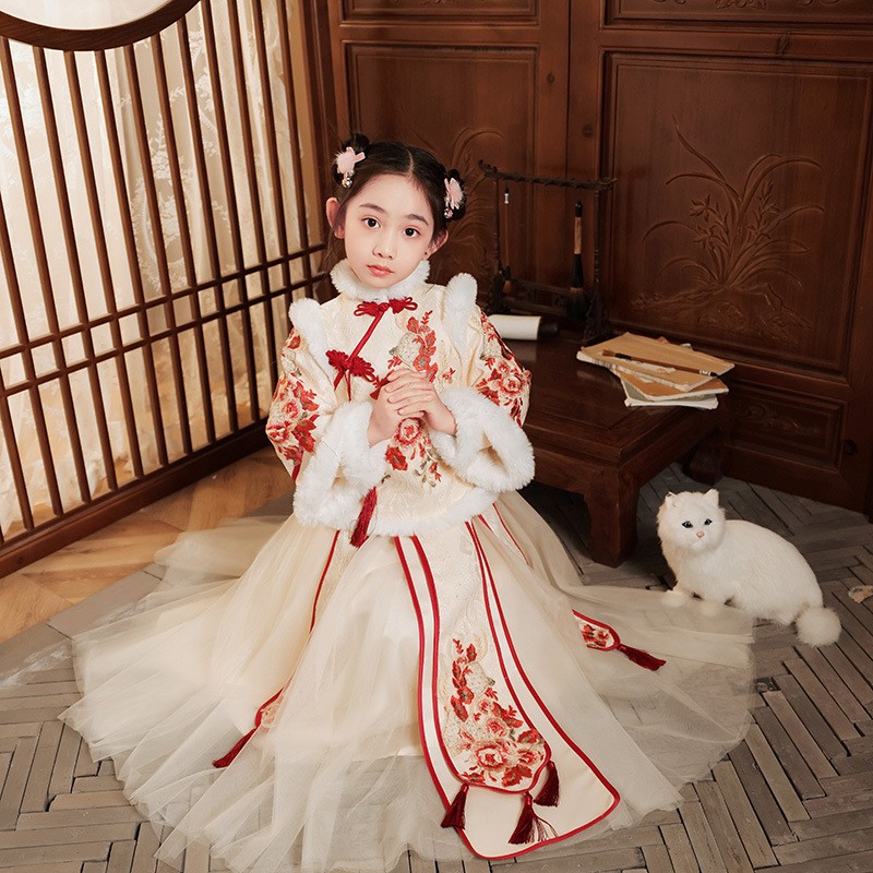 Red Chinese New Year Clothing  - Winter Clothing For Kids incelemesi ve fiyatı