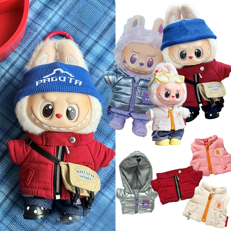 For 15 17cm Labubu Doll Winter - Winter Clothing Gear incelemesi ve fiyatı