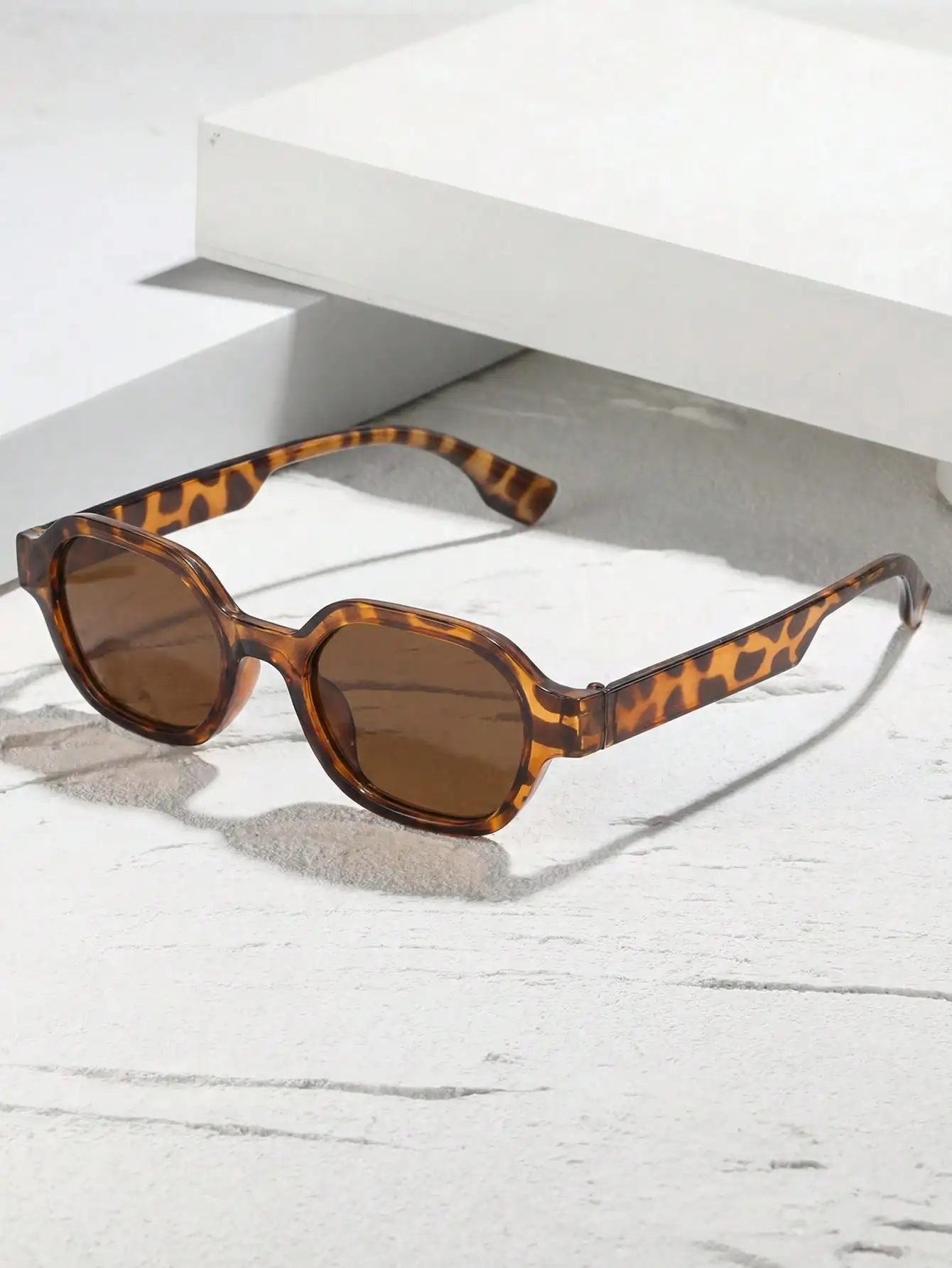 1 Pair Unisex Square Leopard P - Winter Clothing Accessories incelemesi ve fiyatı