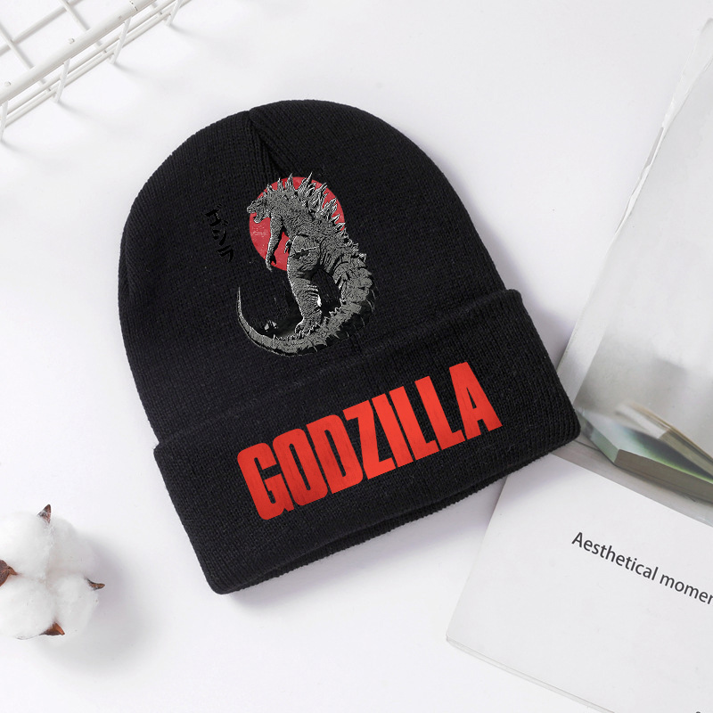 Godzilla Knitted Hat Winter Sp - Winter Clothing For Kids incelemesi ve fiyatı