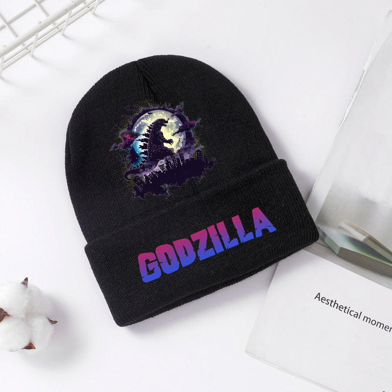Godzilla Knitted Hat Winter Sp - Winter Clothing For Kids incelemesi ve fiyatı
