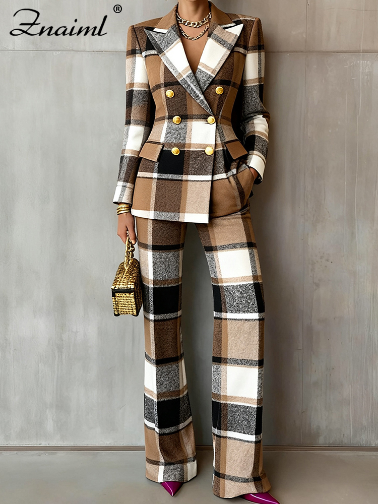 Znaiml Chic Plaid Printed Slim - Winter Clothing For Sale incelemesi ve fiyatı
