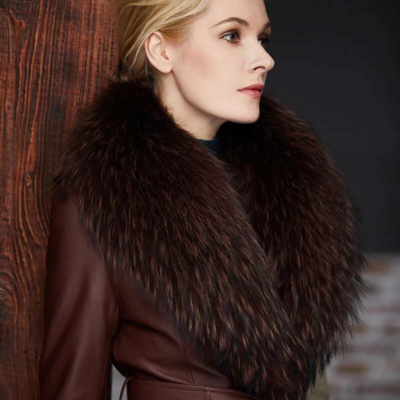 Raccoon Fur Collar Female Wint - Winter Clothing For Sale incelemesi ve fiyatı