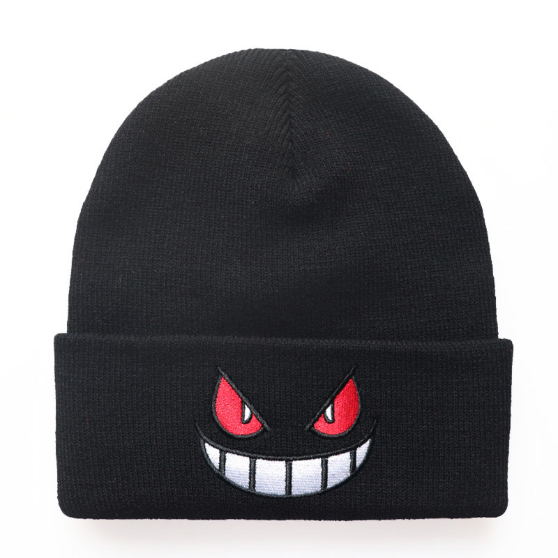 Pokemon Gengar Embroidery Knit - Winter Clothing Accessories incelemesi ve fiyatı