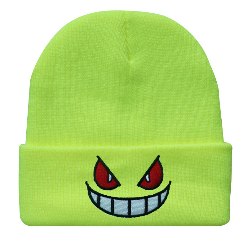 Pokemon Gengar Embroidery Knit - Winter Clothing Accessories incelemesi ve fiyatı
