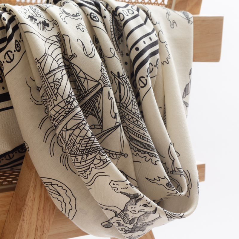 Wool Silk Scarf Women Large Sc - Winter Clothing Accessories incelemesi ve fiyatı